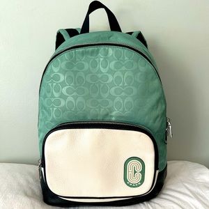 New Coach mint green backpack 💚